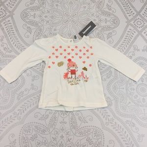 NWT 3Pommes Winter graphic glitter 6-9 mths 74 cm